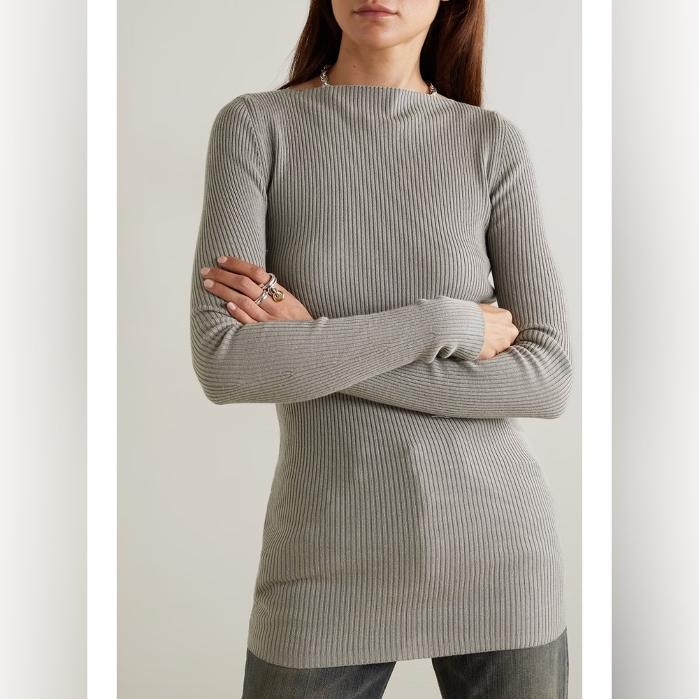 NWTs Rick Owen Maglia Top in Pearl